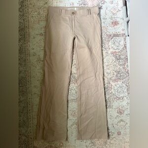 Betabrand Khaki Dress Pant Yoga Pant